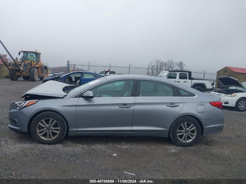 2017 Hyundai Sonata VIN: 5NPE24AF2HH581607 Lot: 40785898