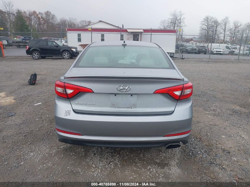 2017 Hyundai Sonata VIN: 5NPE24AF2HH581607 Lot: 40785898