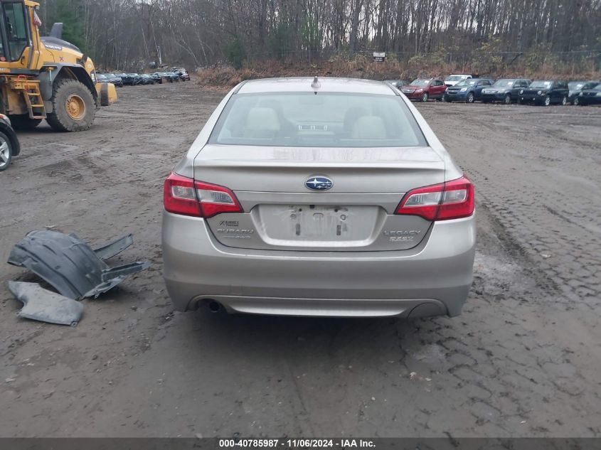 2016 Subaru Legacy 2.5I Limited VIN: 4S3BNAL63G3036130 Lot: 40785987