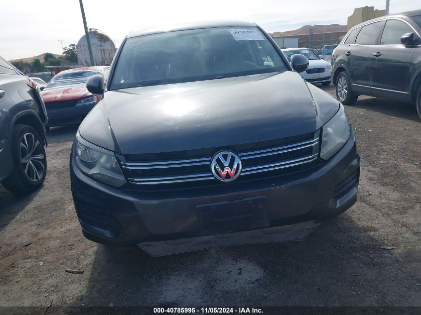 2014 Volkswagen Tiguan Se VIN: WVGAV3AX7EW555773 Lot: 40785995