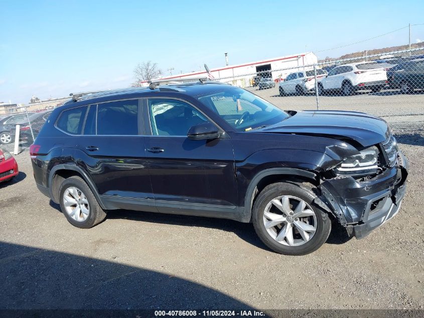 2018 Volkswagen Atlas 3.6L V6 S VIN: 1V2GR2CA6JC539130 Lot: 40786008