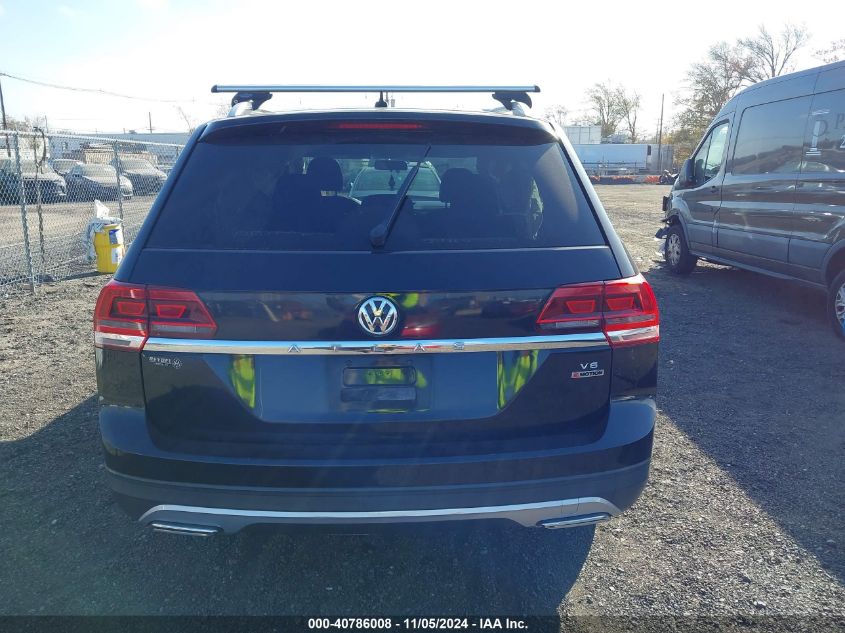 2018 Volkswagen Atlas 3.6L V6 S VIN: 1V2GR2CA6JC539130 Lot: 40786008