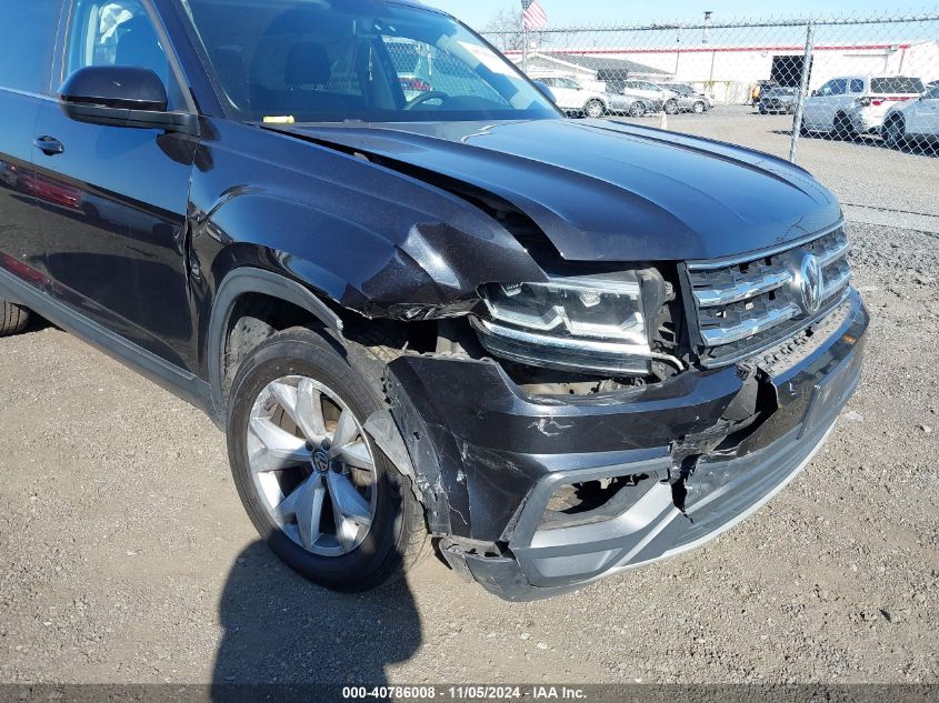 2018 Volkswagen Atlas 3.6L V6 S VIN: 1V2GR2CA6JC539130 Lot: 40786008