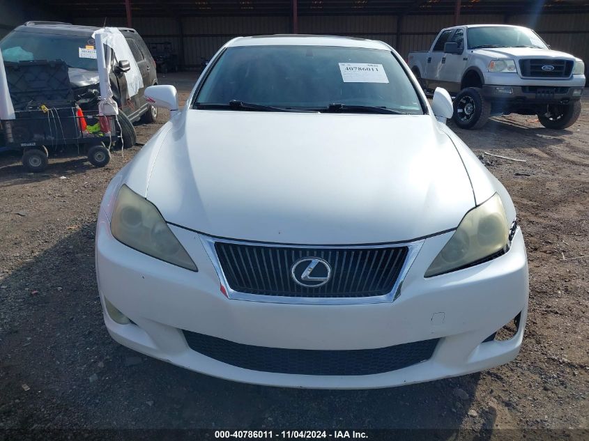 2009 Lexus Is 350 VIN: JTHBE262192017050 Lot: 40786011