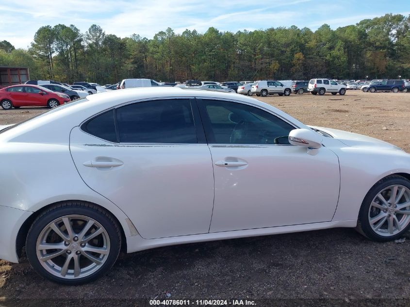 2009 Lexus Is 350 VIN: JTHBE262192017050 Lot: 40786011