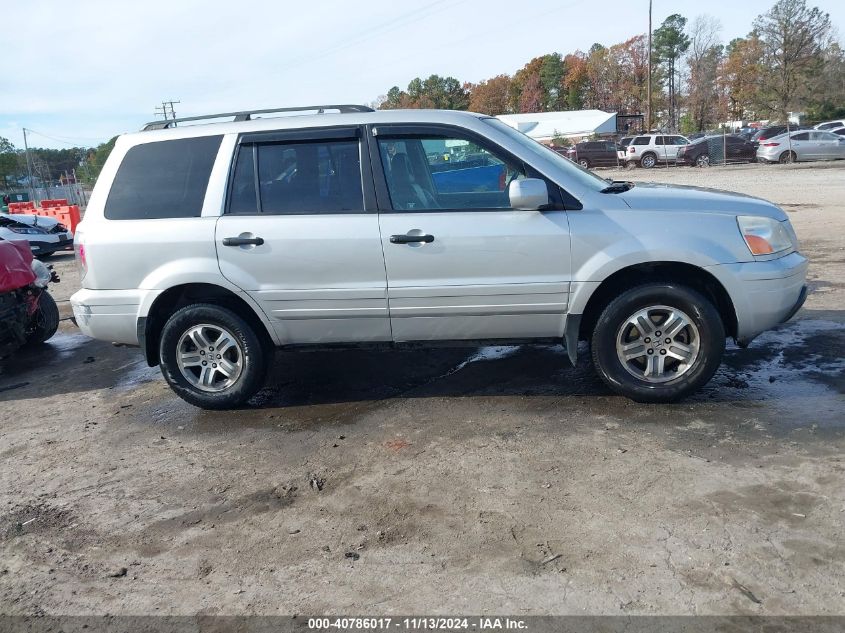 2004 Honda Pilot Ex-L VIN: 2HKYF18634H515163 Lot: 40786017