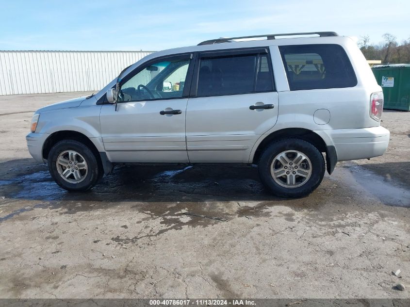 2004 Honda Pilot Ex-L VIN: 2HKYF18634H515163 Lot: 40786017