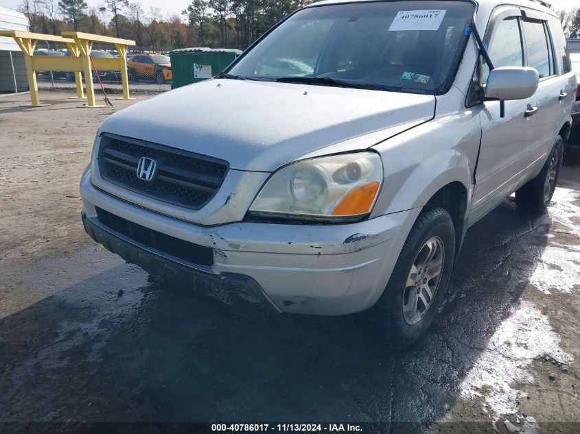 2004 Honda Pilot Ex-L VIN: 2HKYF18634H515163 Lot: 40786017