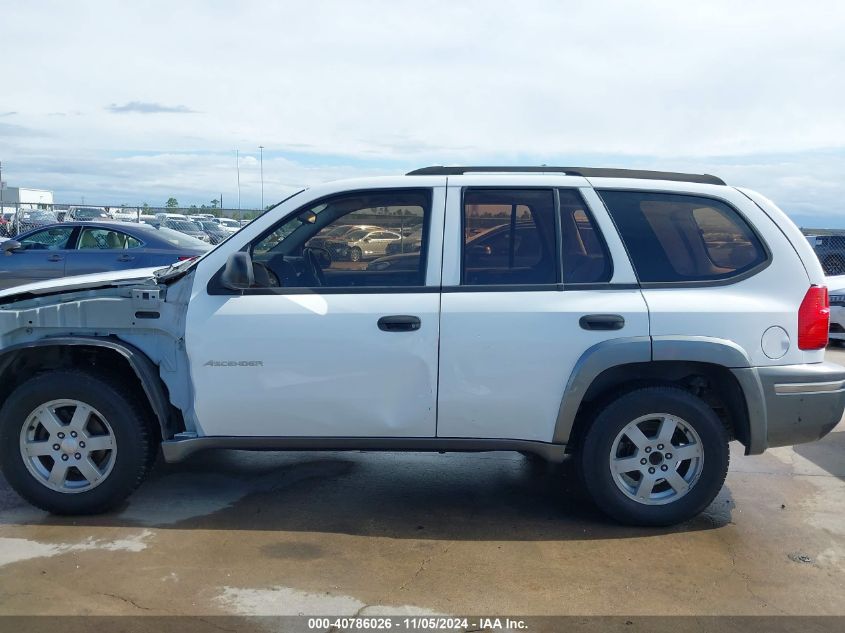 2006 Isuzu Ascender S VIN: 4NUDS13S162700769 Lot: 40786026