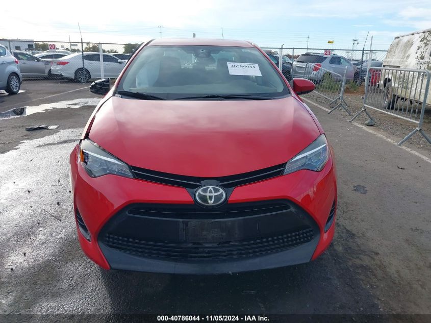 2017 Toyota Corolla Le VIN: 5YFBURHE5HP678875 Lot: 40786044