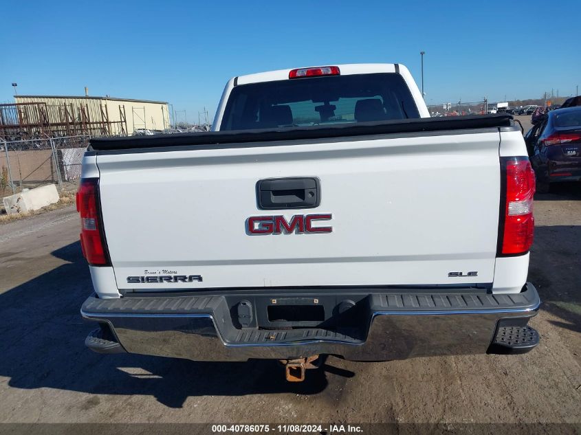 2014 GMC Sierra 1500 Sle VIN: 3GTU2UEC0EG369983 Lot: 40786075