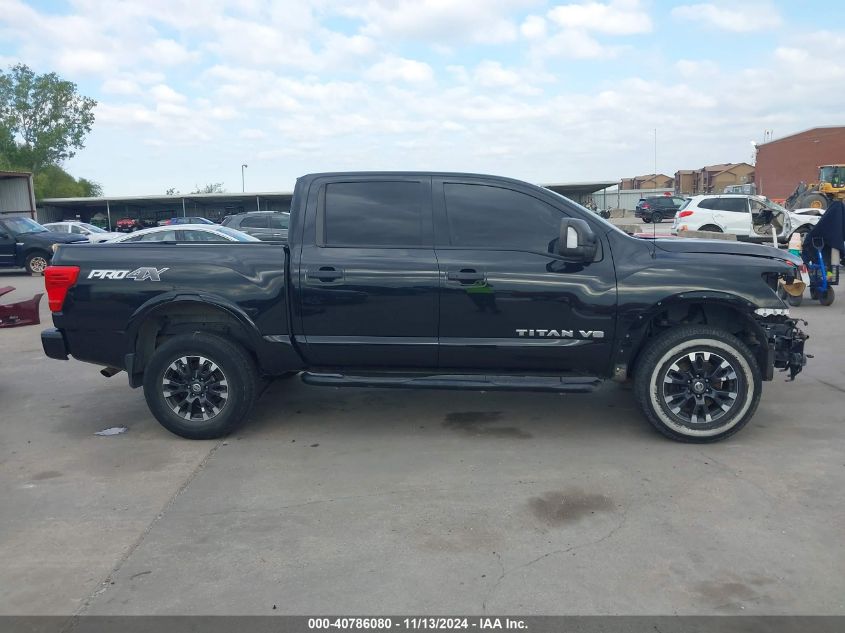 2019 Nissan Titan Pro-4X VIN: 1N6AA1E55KN525053 Lot: 40786080