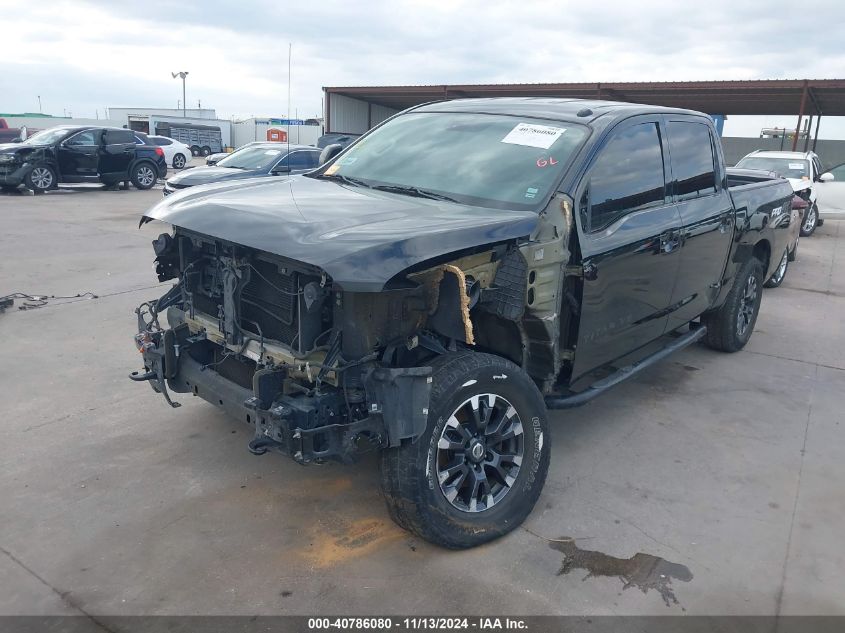 2019 Nissan Titan Pro-4X VIN: 1N6AA1E55KN525053 Lot: 40786080