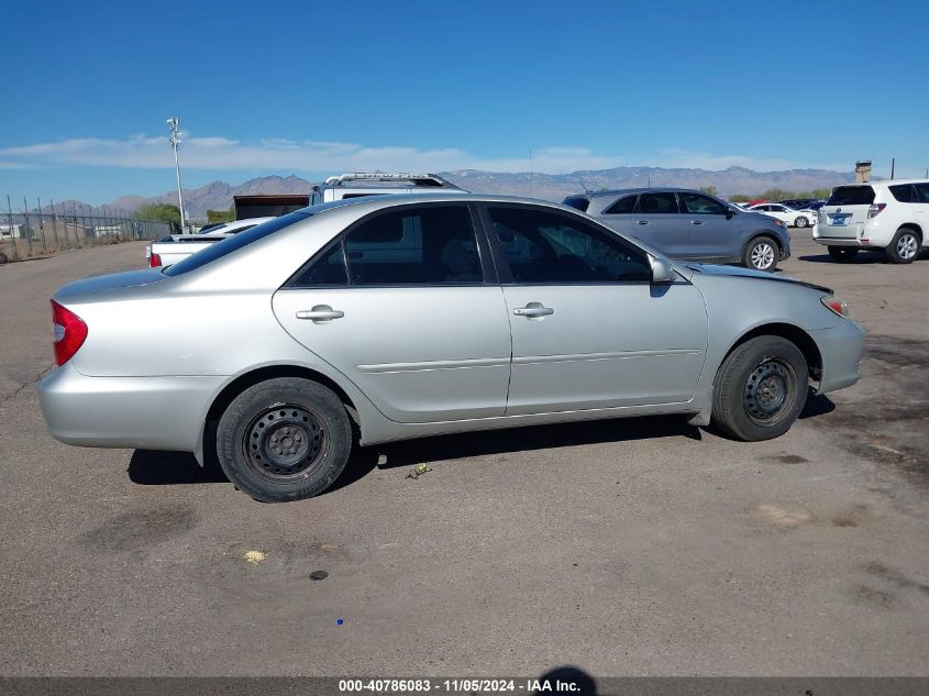 2003 Toyota Camry Le VIN: 4T1BE30K33U701086 Lot: 40786083