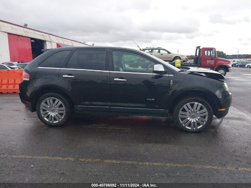 2010 Lincoln Mkx VIN: 2LMDJ8JC7ABJ35000 Lot: 40786092