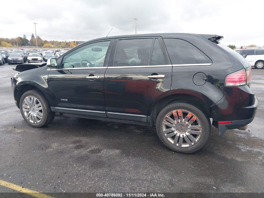 2010 Lincoln Mkx VIN: 2LMDJ8JC7ABJ35000 Lot: 40786092