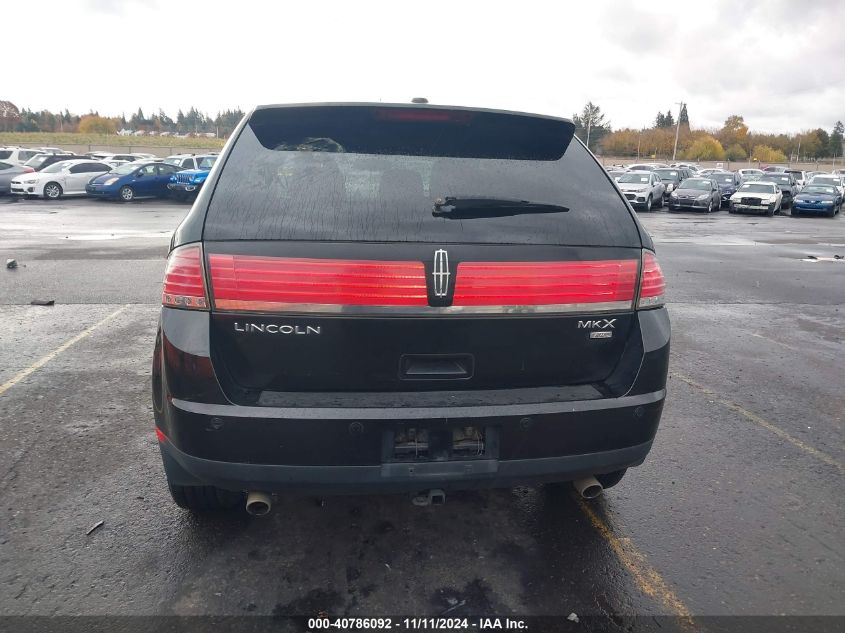 2010 Lincoln Mkx VIN: 2LMDJ8JC7ABJ35000 Lot: 40786092