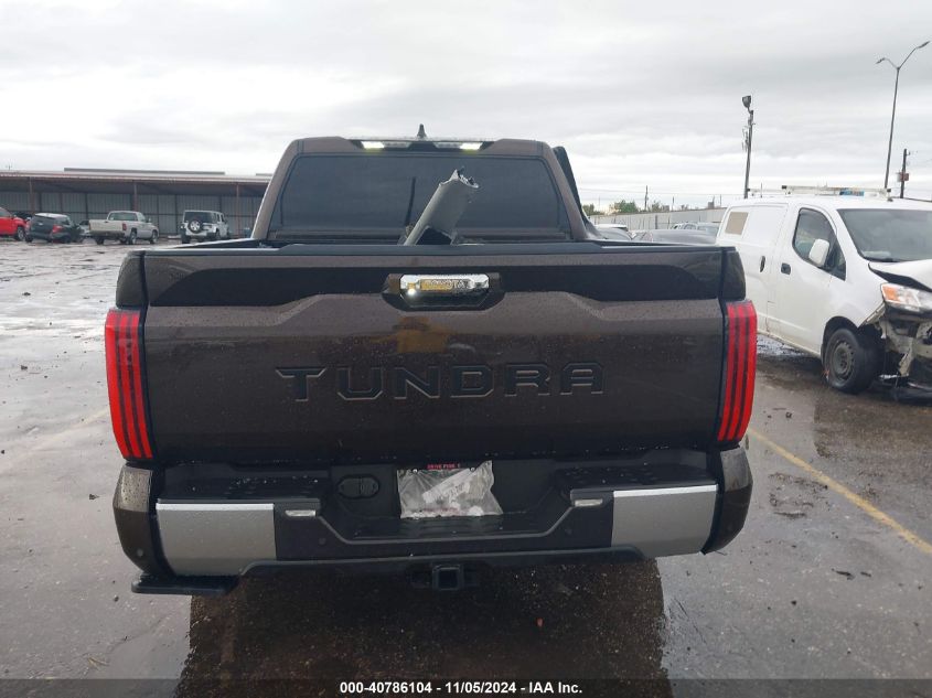 2023 Toyota Tundra Limited VIN: 5TFJA5AB5PX025783 Lot: 40786104