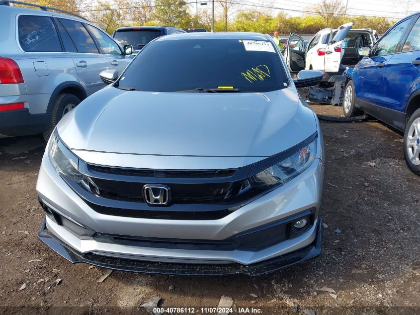 2021 Honda Civic Sport VIN: 19XFC2F88ME004160 Lot: 40786112