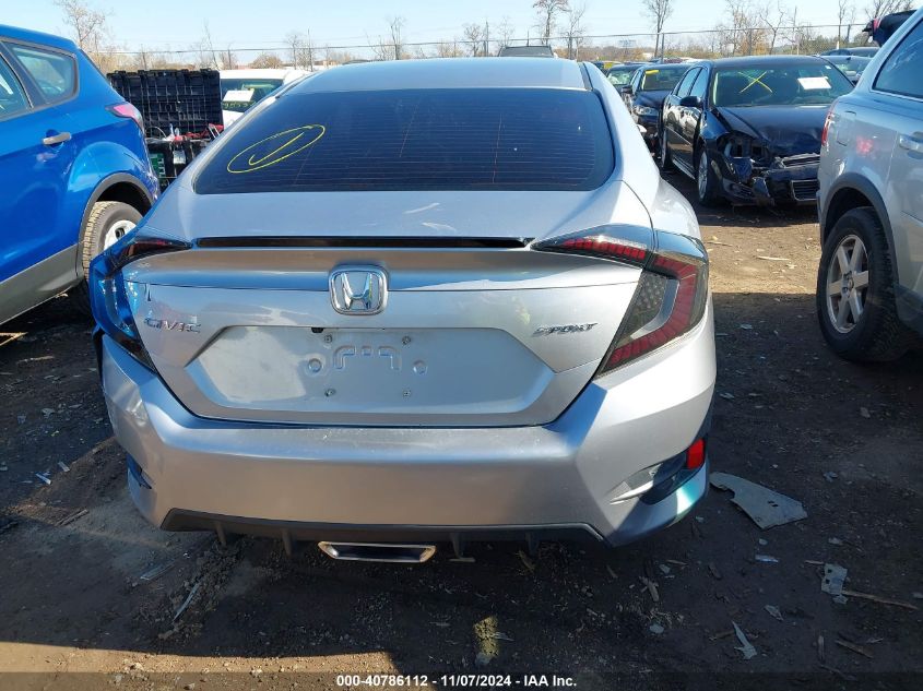 2021 Honda Civic Sport VIN: 19XFC2F88ME004160 Lot: 40786112