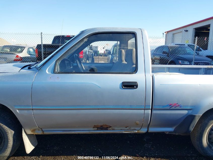 1991 Toyota Pickup 1/2 Ton Short Wheelbase VIN: JT4RN81AXM5117429 Lot: 40786133