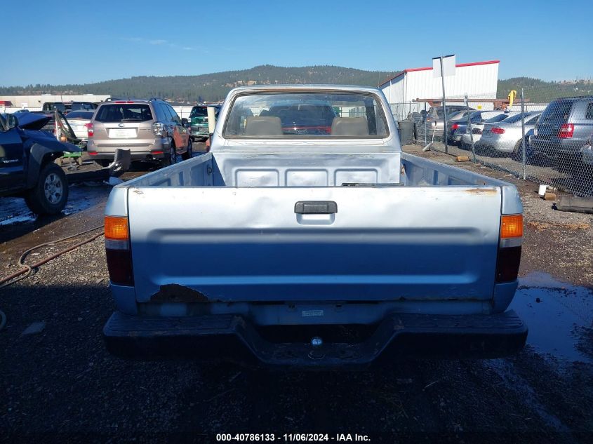 1991 Toyota Pickup 1/2 Ton Short Wheelbase VIN: JT4RN81AXM5117429 Lot: 40786133