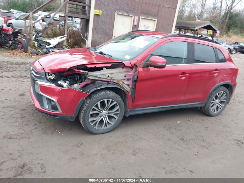 2018 Mitsubishi Outlander Sport 2.4 Sel VIN: JA4AR4AW3JZ012106 Lot: 40786142