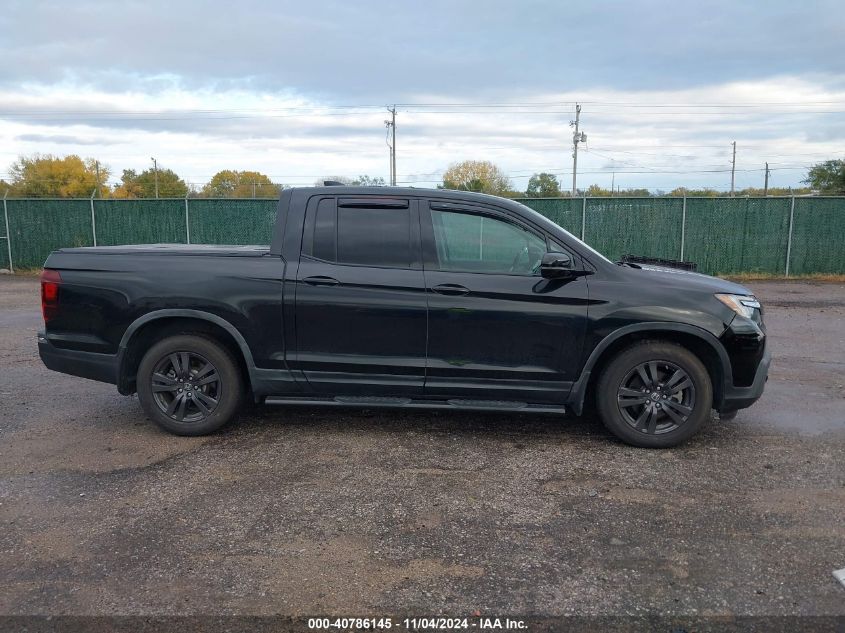 2017 Honda Ridgeline Sport VIN: 5FPYK2F11HB004538 Lot: 40786145