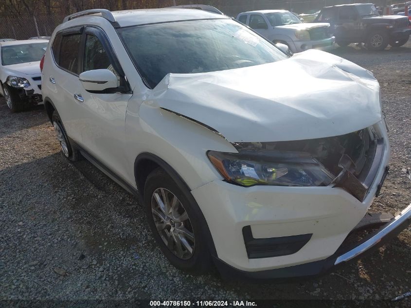 2017 Nissan Rogue Sv VIN: 5N1AT2MV9HC740360 Lot: 40786150