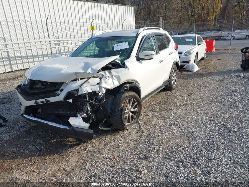 2017 Nissan Rogue Sv VIN: 5N1AT2MV9HC740360 Lot: 40786150