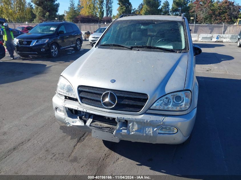 2005 Mercedes-Benz Ml 350 4Matic VIN: 4JGAB57E95A543986 Lot: 40786166