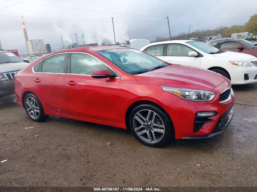 2019 Kia Forte Ex VIN: 3KPF54AD4KE021058 Lot: 40786167