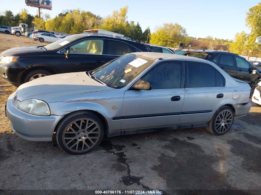 1998 Honda Civic Lx VIN: 2HGEJ667XWH630172 Lot: 40786176