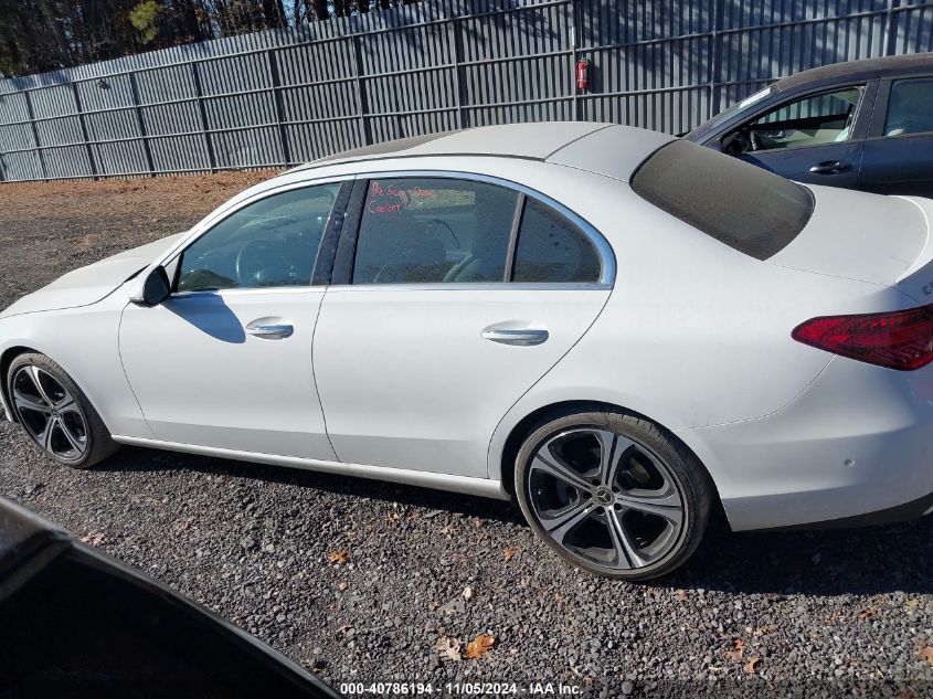 2023 Mercedes-Benz C 300 Sedan VIN: W1KAF4GB4PR136144 Lot: 40786194