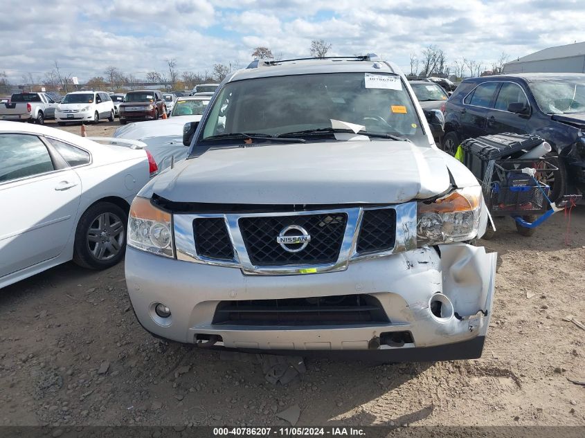 2011 Nissan Armada Platinum VIN: 5N1AA0NE5BN615005 Lot: 40786207