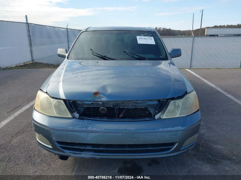 2002 Toyota Avalon Xls VIN: 4T1BF28B72U218310 Lot: 40786218