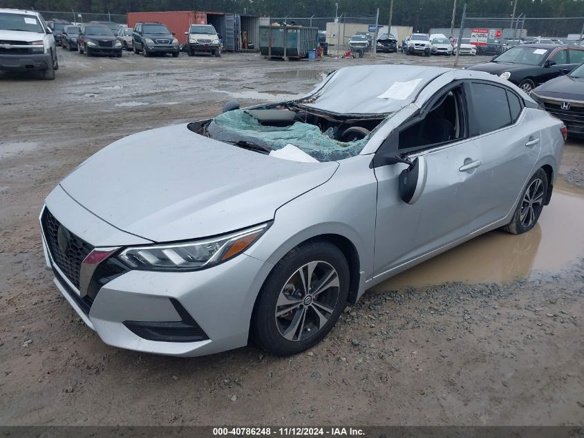 2021 Nissan Sentra Sv Xtronic Cvt VIN: 3N1AB8CV3MY315636 Lot: 40786248