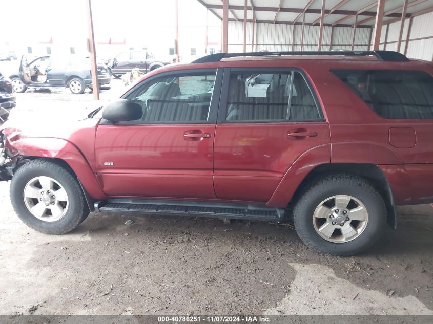 2005 Toyota 4Runner Sr5 V6 VIN: JTEZU14R258034715 Lot: 40786251