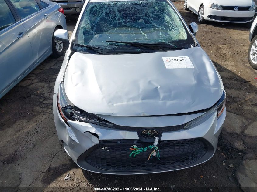 2021 Toyota Corolla Le VIN: JTDEPMAE2MJ155197 Lot: 40786292