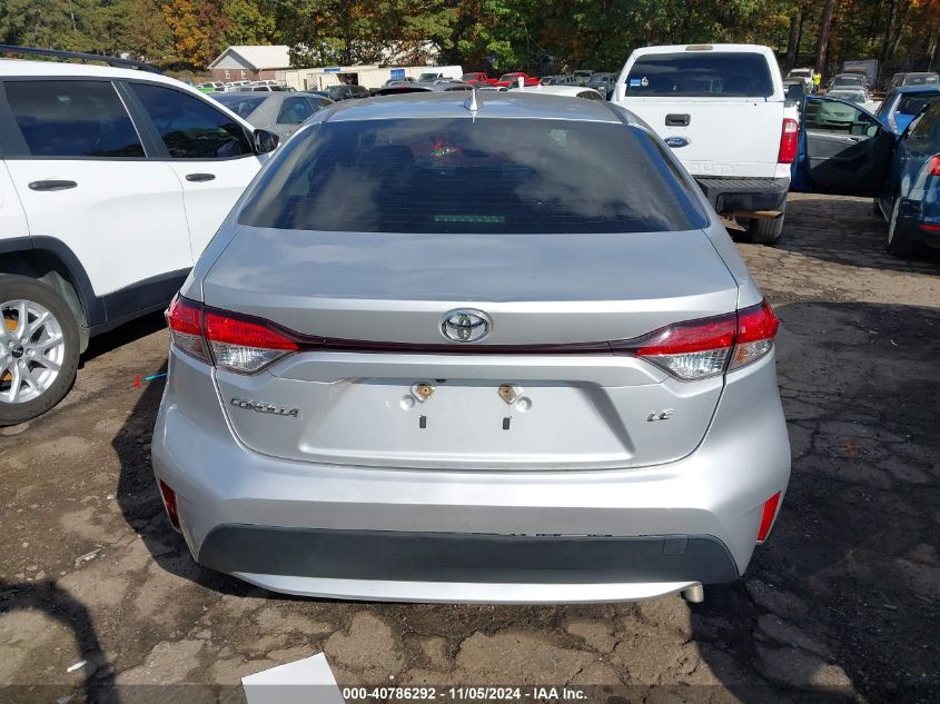 2021 Toyota Corolla Le VIN: JTDEPMAE2MJ155197 Lot: 40786292