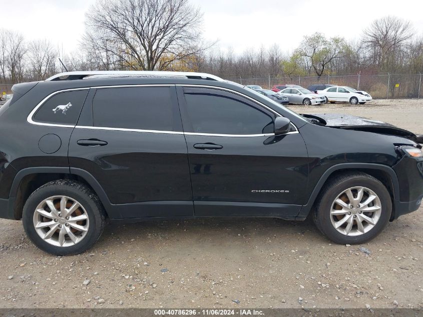 2015 Jeep Cherokee Limited VIN: 1C4PJMDS7FW520409 Lot: 40786296