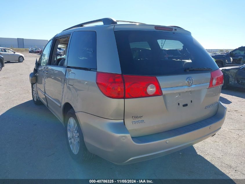 2009 Toyota Sienna Limited VIN: 5TDZK22C89S279504 Lot: 40786325