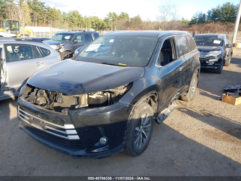 2017 Toyota Highlander Xle VIN: 5TDJZRFH0HS468783 Lot: 40786336