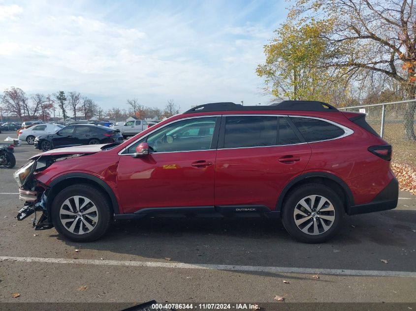 2022 Subaru Outback Premium VIN: 4S4BTADC8N3157917 Lot: 40786344