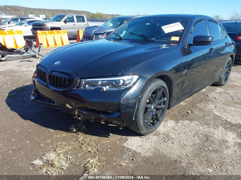 2020 BMW 330I VIN: 3MW5R1J0XL8B22484 Lot: 40786354