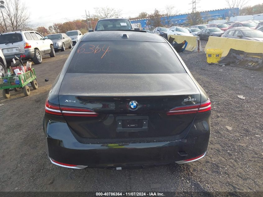 2024 BMW 540 I xDrive VIN: WBA63FJ08RCS79869 Lot: 40786364