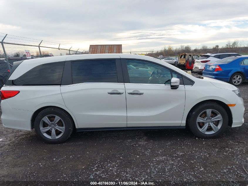 2018 Honda Odyssey Ex-L VIN: 5FNRL6H74JB093286 Lot: 40786393