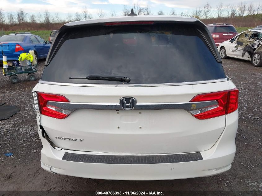 2018 Honda Odyssey Ex-L VIN: 5FNRL6H74JB093286 Lot: 40786393