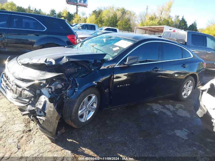 2022 Chevrolet Malibu Fwd Ls VIN: 1G1ZB5ST0NF188926 Lot: 40786402