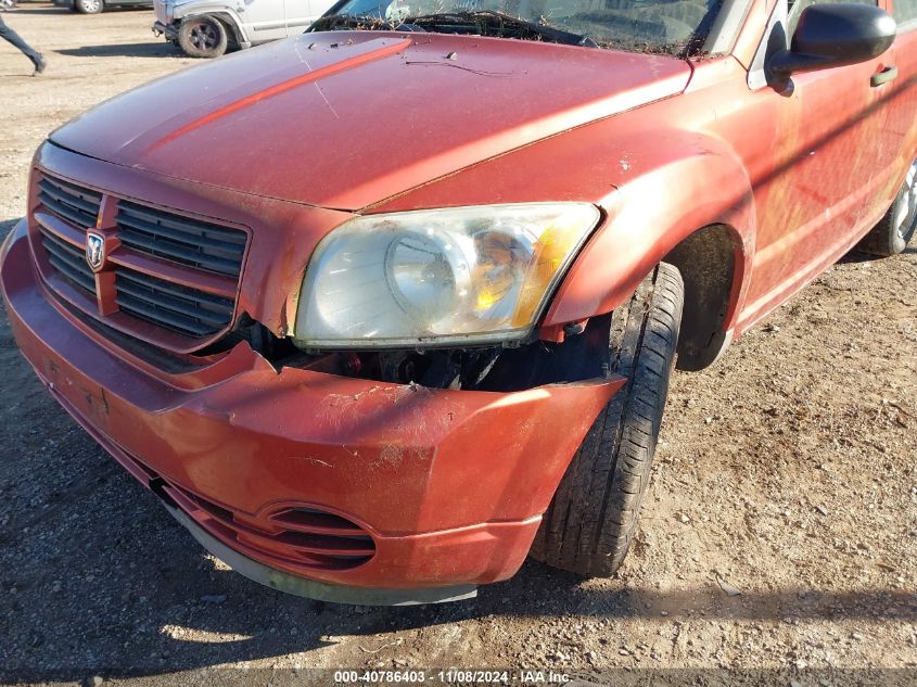 2008 Dodge Caliber Se VIN: 1B3HB28C08D743237 Lot: 40786403